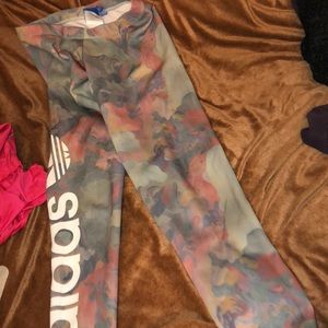 Adidas multicolor leggings
